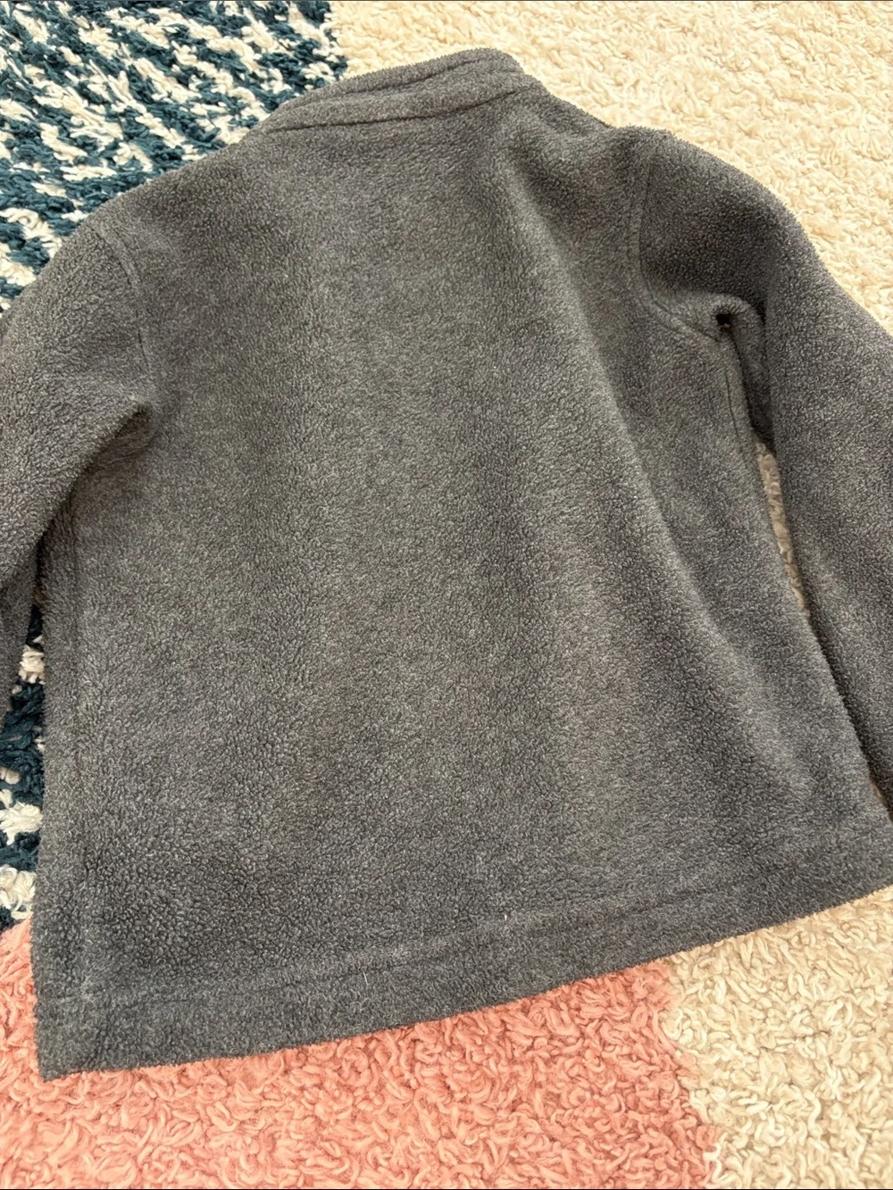 Alabama Rookie Gray Kids T‑Shirt, Grey Columbia Fleece